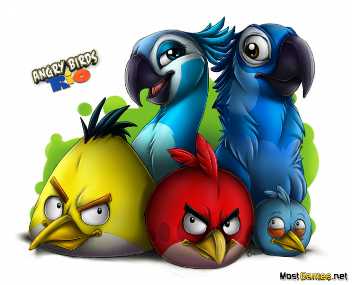 Злые птички (2013) смотреть онлайн hd 720p / Angry Birds Toons
